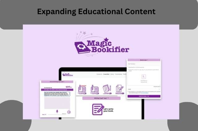 Expanding Educational Content with magic bookifier